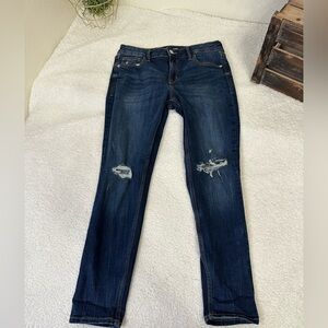 Old Navy Rockstar super skinny distressed jeans